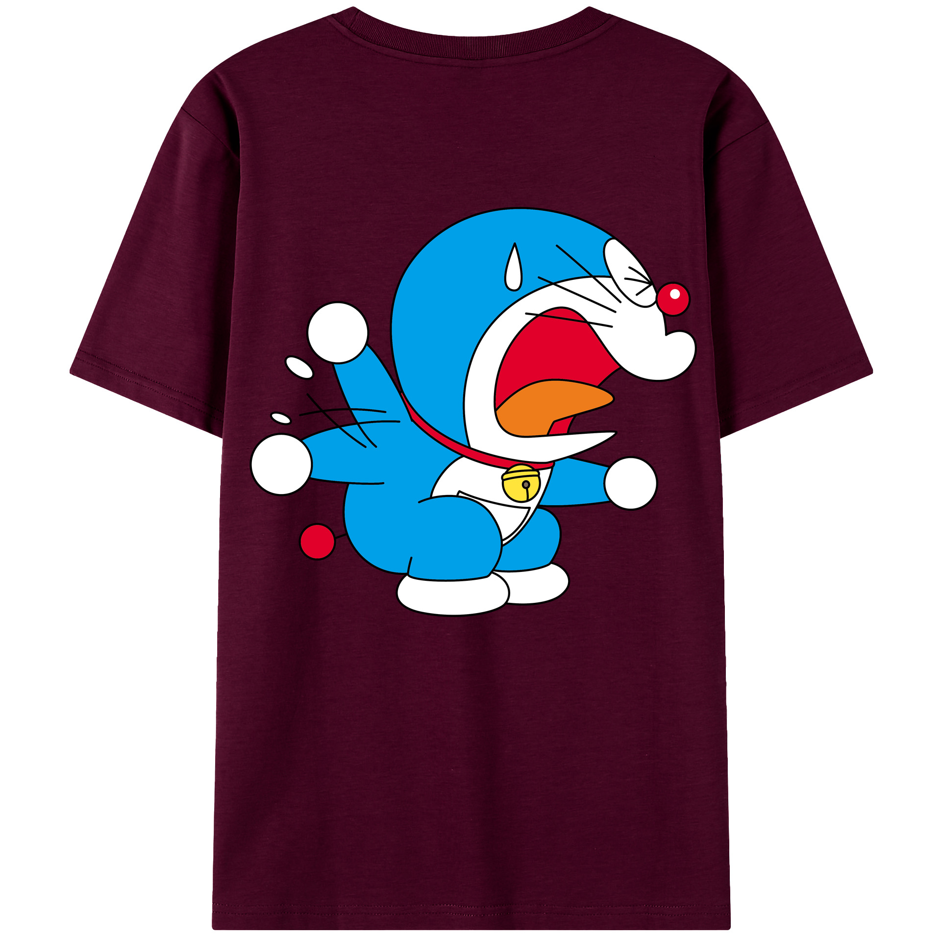 （画像用） ドラえもん Doraemon レディース半袖Tシャツ(バックプリント)